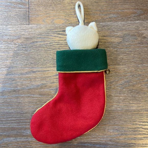 Pair of Adorable Kitty Christmas Stockings. - Picture 7 of 7